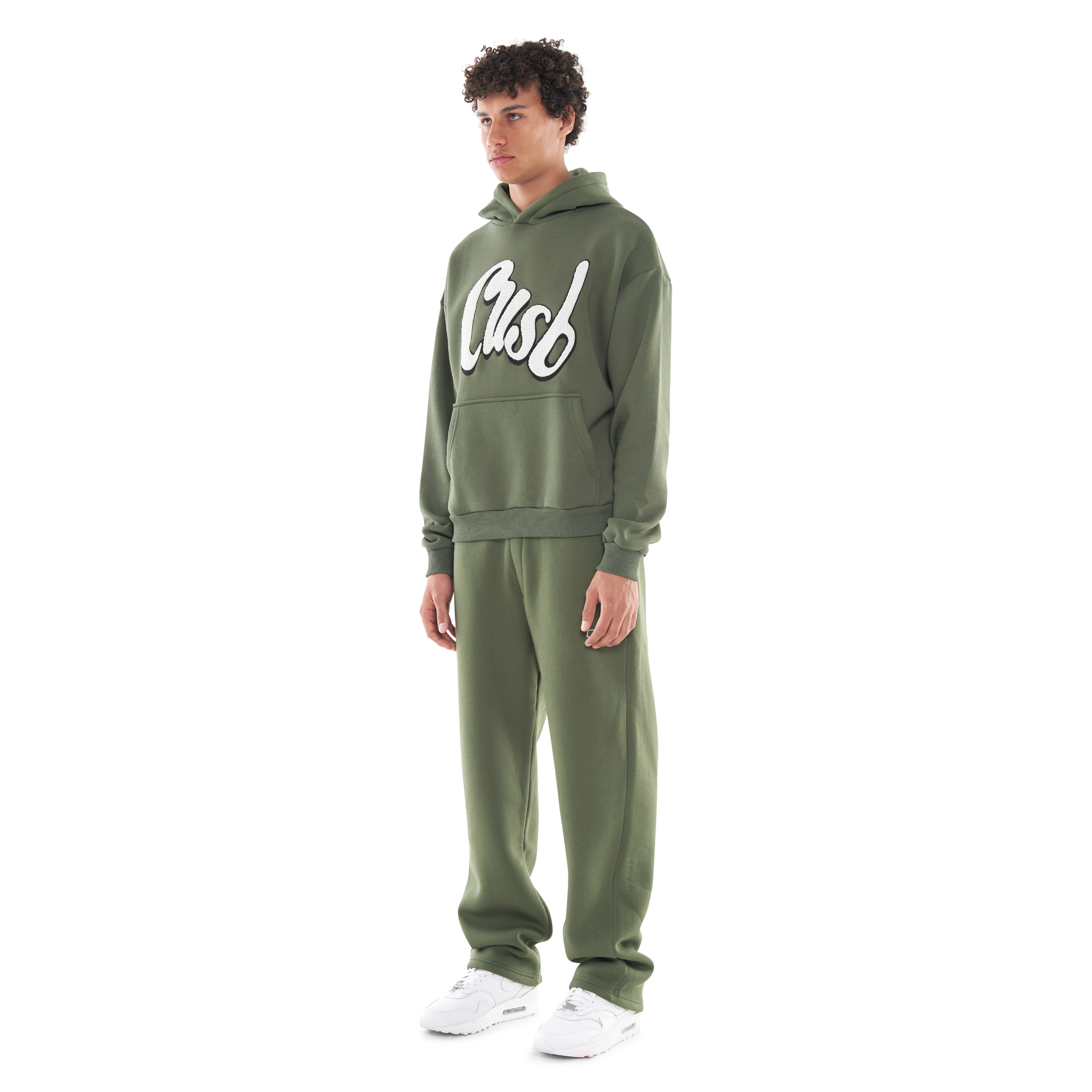 WAVE HOODIE BRONZE GREEN