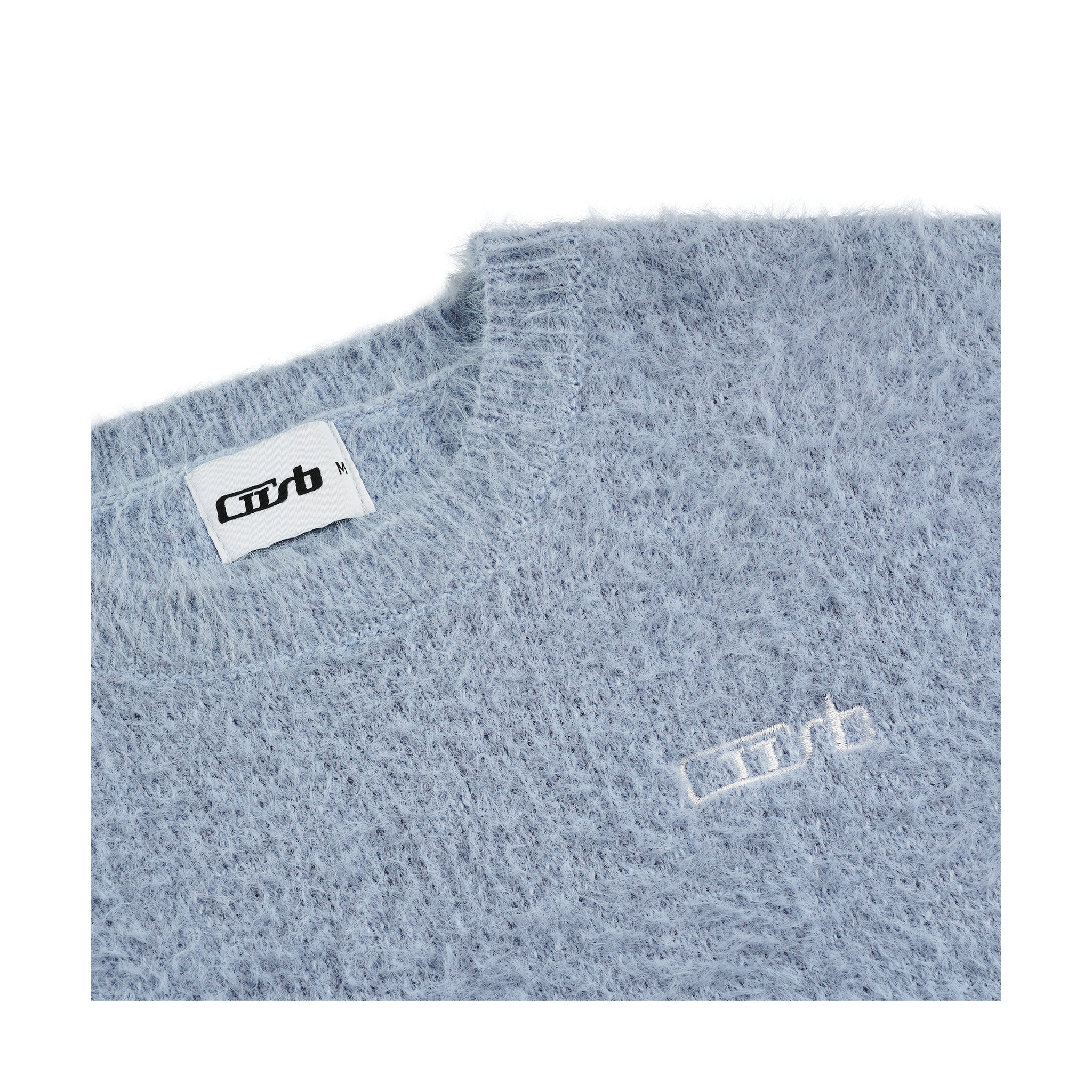 MOHAIR SWEATER BABY BLUE