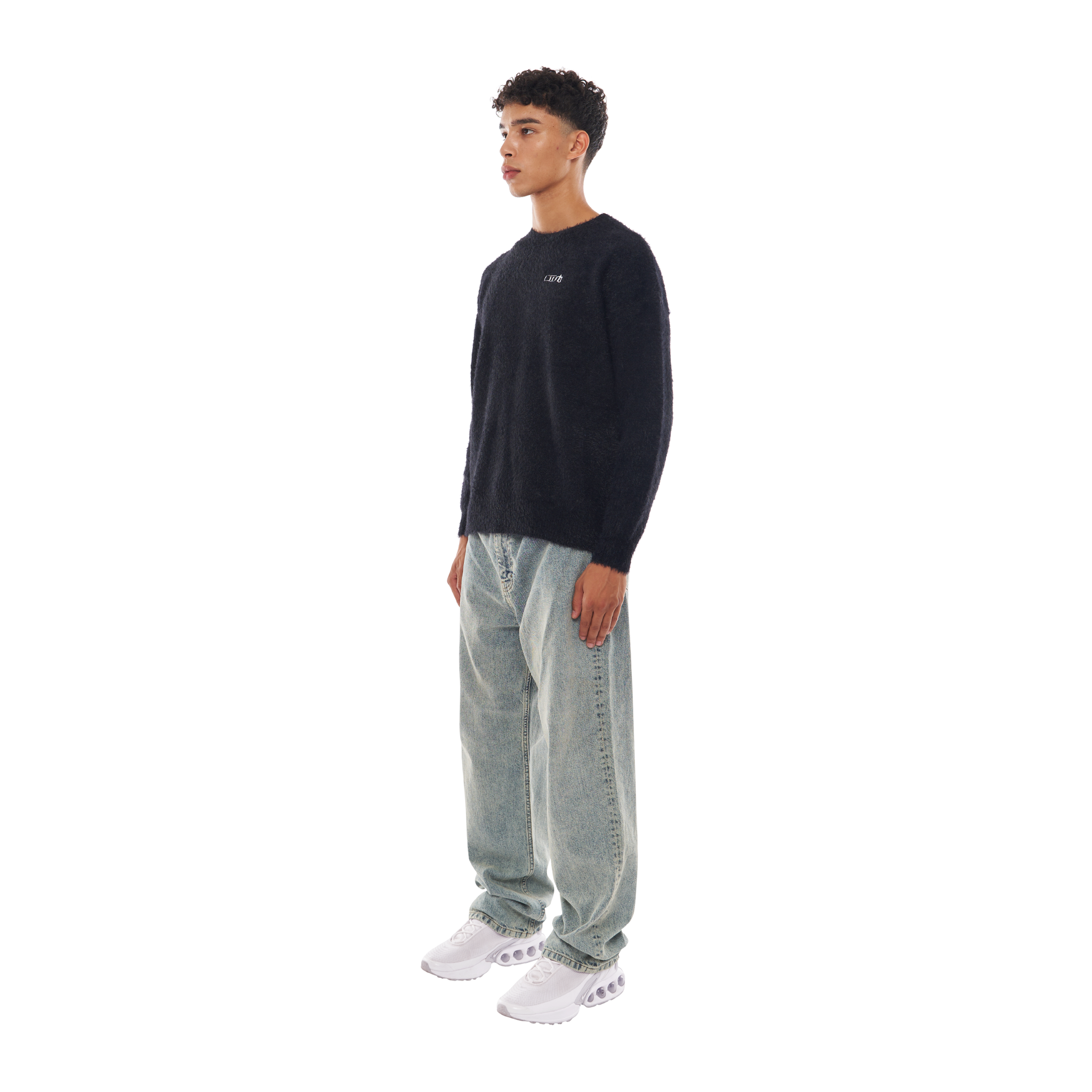 MOHAIR SWEATER BLACK