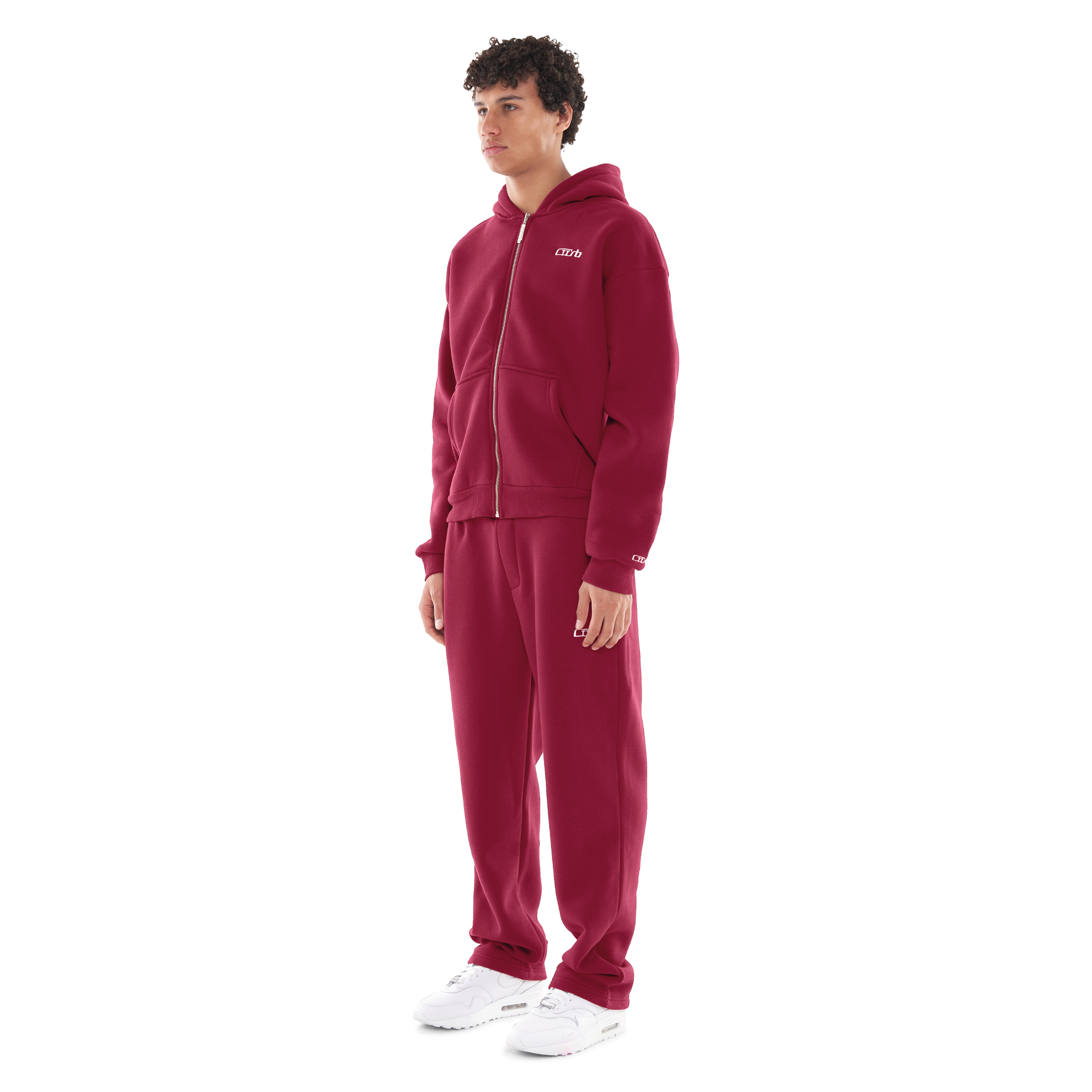 ZIP-UP RICH RED
