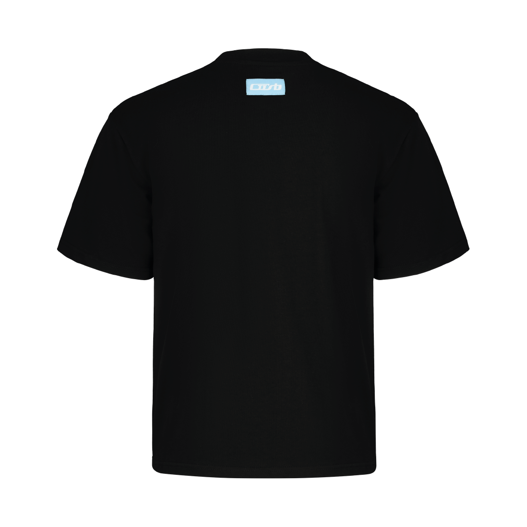 RHINESTONE TEE BLACK